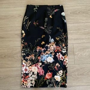 Floral skirt